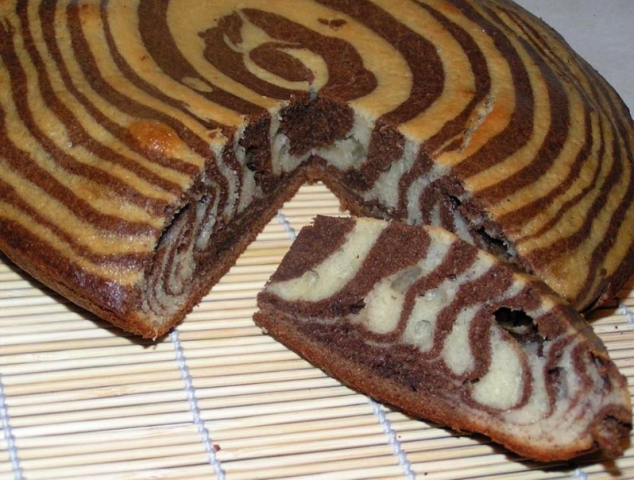 Пирог зебра фото в домашних условиях ПИРОГ ЗЕБРА Торт зебра, Вкусные торты, Идеи для блюд