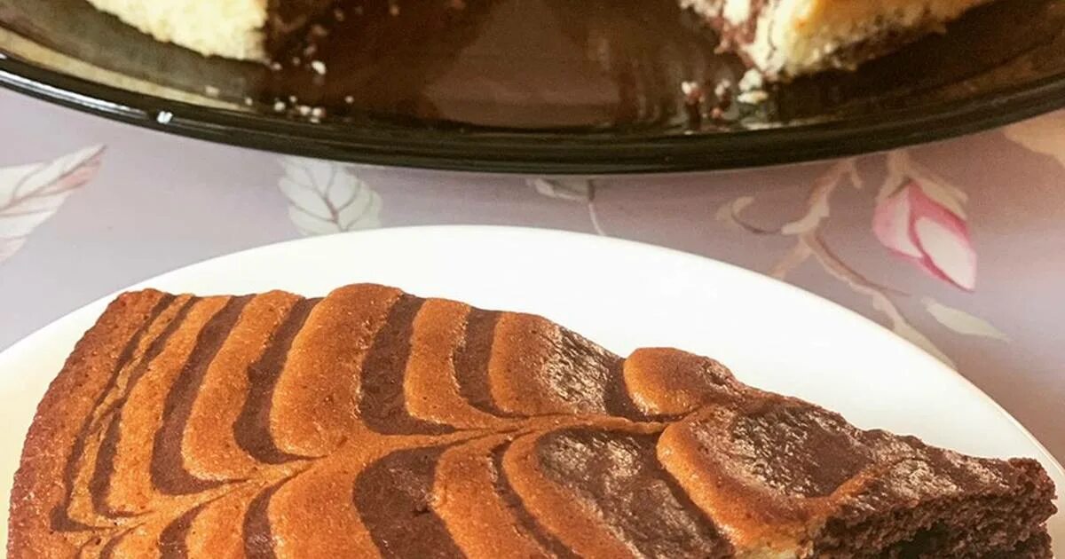 Пирог зебра пошагово с фото Вариация пирога Зебра - покроковий рецепт з фото. Автор рецепта Anna Grunova ✈ .