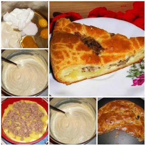 Пироги быстро и вкусно рецепты фото Пирог "быстрый ". - Еда и рецепты - 1707402 - Tabor.ru
