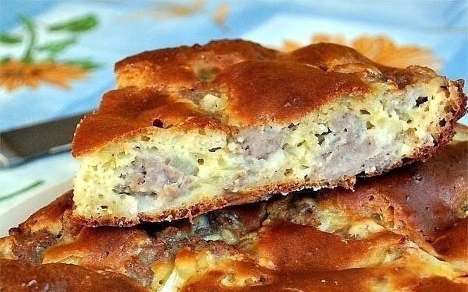 Пироги быстро и вкусно с фото Рецепт быстрого пирога с мясом