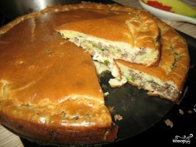 Пироги домашние простые рецепты с фото Пирог с мясом и капустой - пошаговый рецепт с фото на Повар.ру