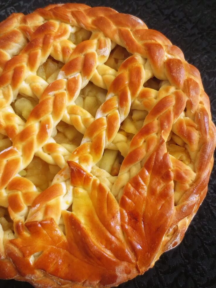 Пироги дрожжевые красивые фото Дрожжевой яблочный пирог Recipes, Baking recipes, Food
