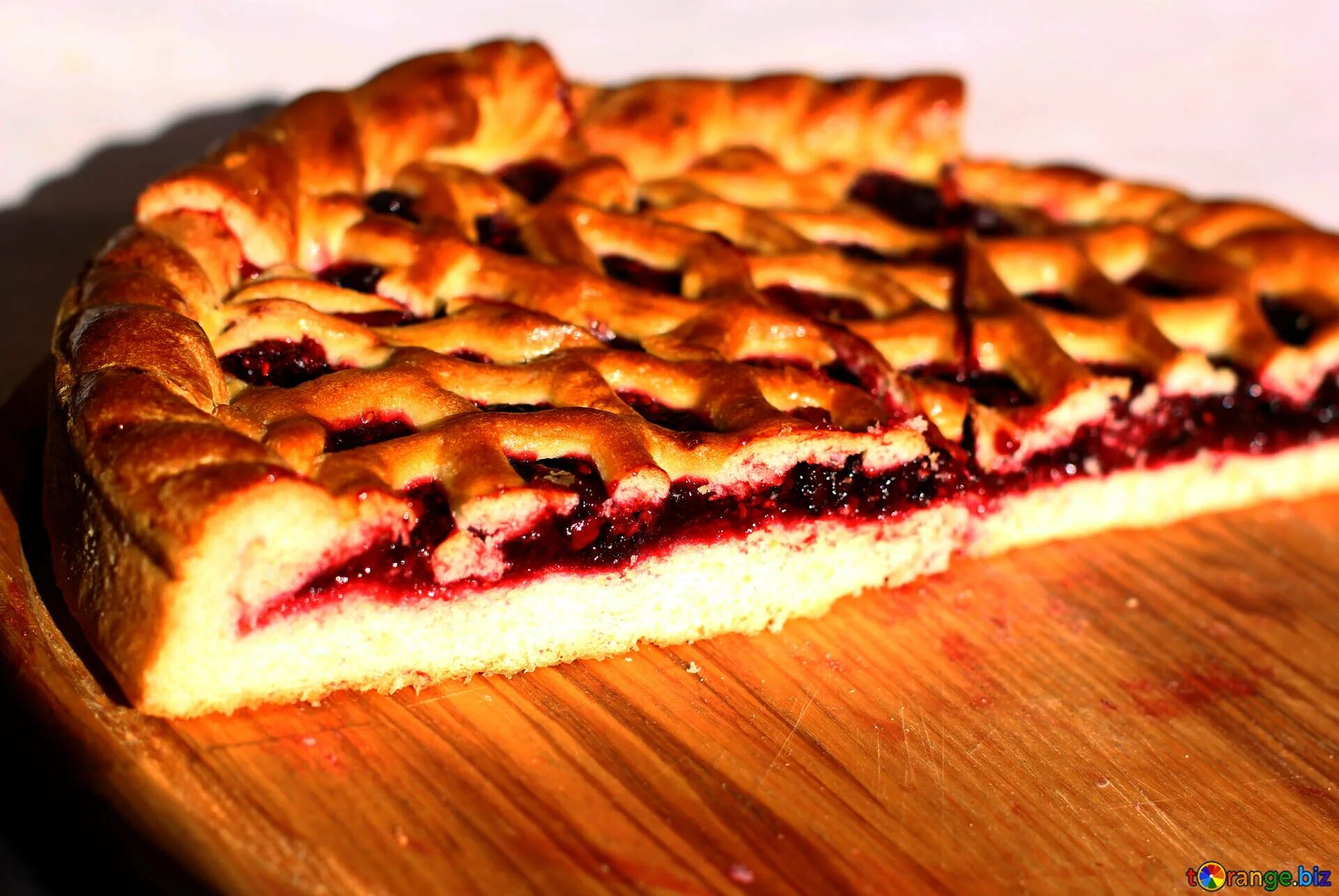 Пироги фото красивые в домашних условиях Homemade cake with berries free image - № 47548