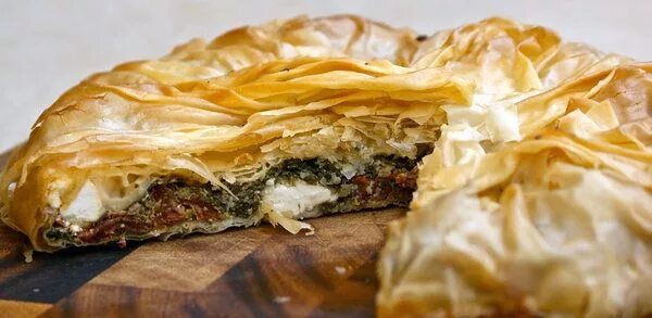 Пироги из теста фило рецепты с фото Невероятный "Греческий Пирог Спанокопита"! Один из самых необычных и вкусный пир