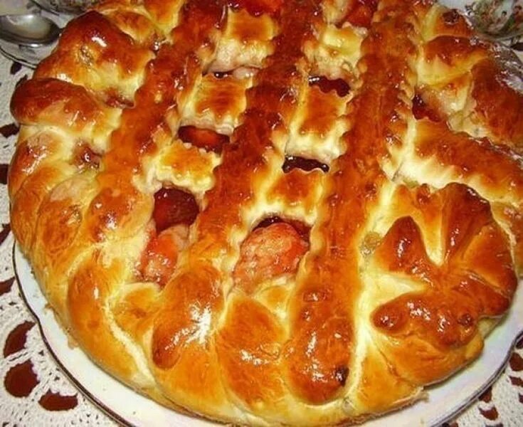 Пироги на дрожжах фото Универсальное тесто на майонезе. Подходит для любой выпечки! Самые вкусные кулин