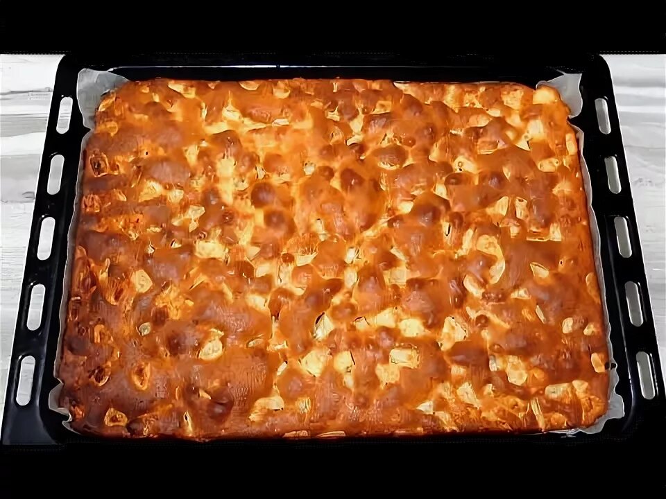 Пироги на протвине фото ЯБЛОЧНЫЙ #ПИРОГ Простой #Рецепт Очень Вкусного Пирога с Яблоками - YouTube