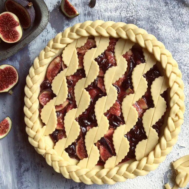 Пироги оформление фото Pin by Katie Moreno on Eats Pie crust art, Decorative pie crust, Desserts