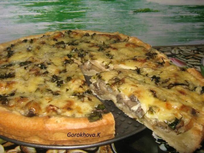 Пироги рецепты фото картошка с грибами За такой пирог с грибами можно все отдать Cooking, Recipes, Food