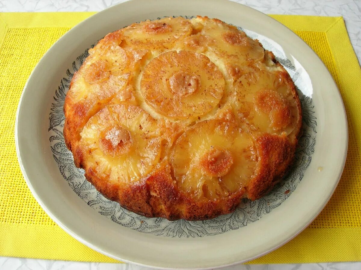 Пироги с ананасами рецепты с фото Пирог с ананасами, ох и вкусный получился! Рецепты Светланы Аникановой Дзен