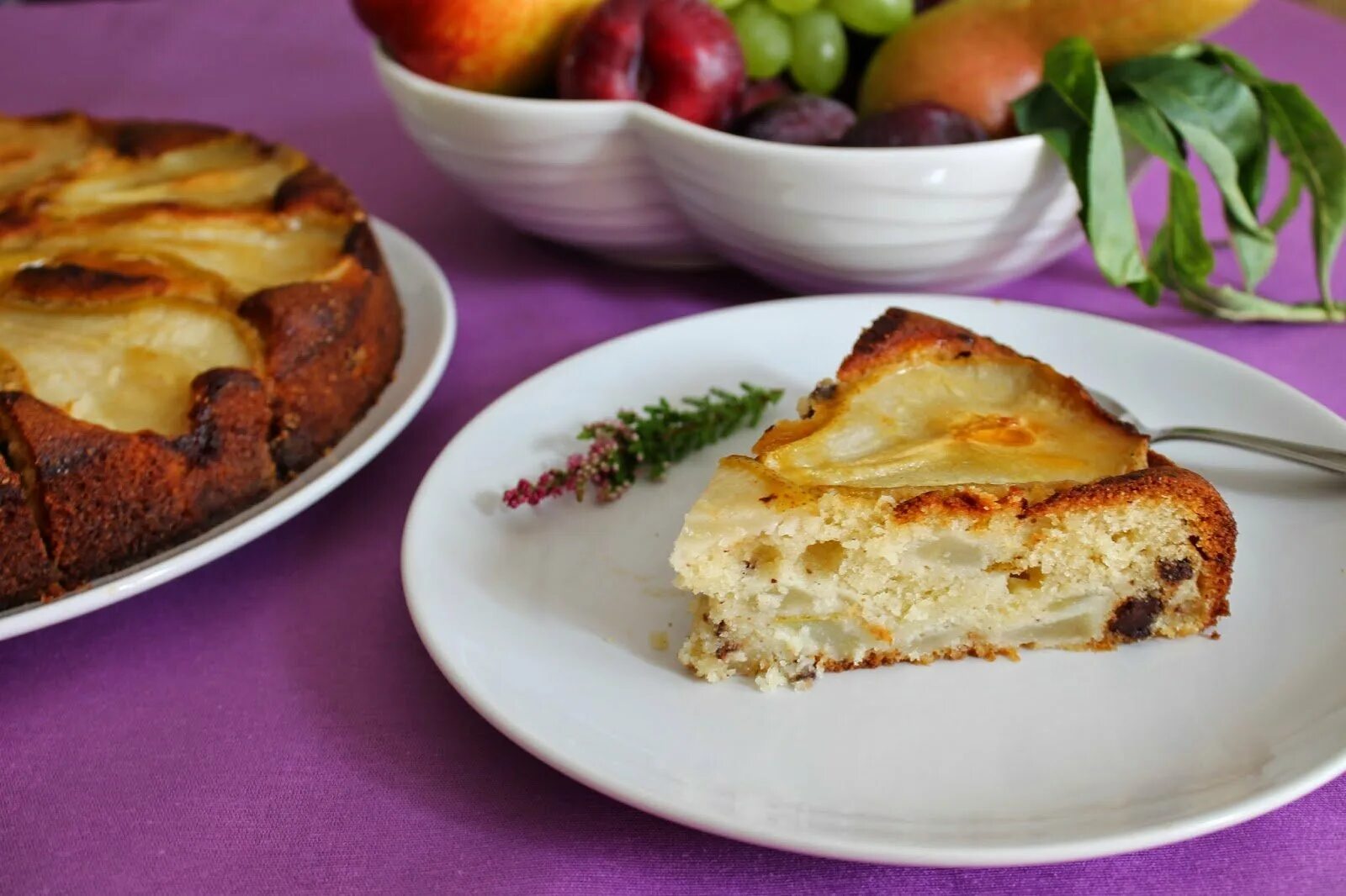 Пироги с грушами с фото Пирог из груш в духовке на скорую руку eCookie.ru