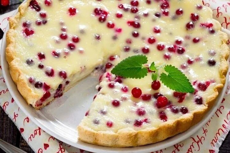 Пироги с клюквой рецепты с фото 20 пирогов с клюквой, которые сможет приготовить каждый