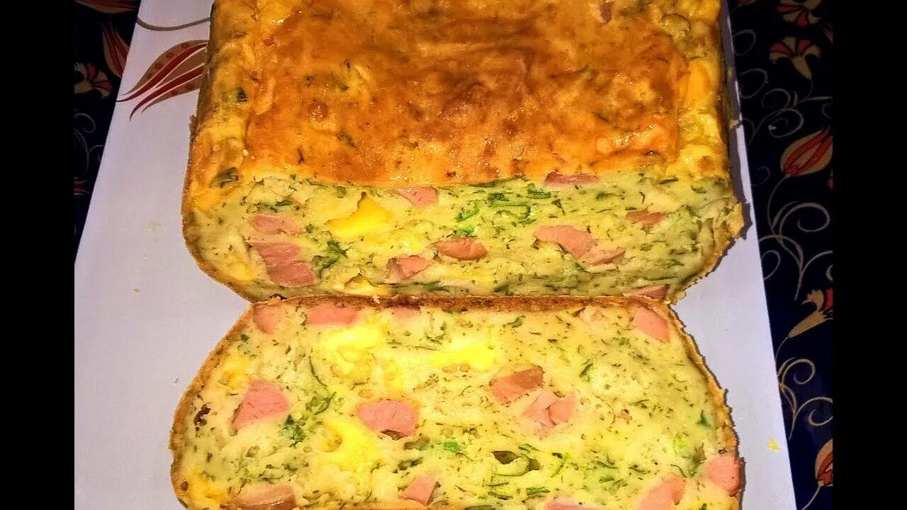 Пироги с колбасой рецепты с фото Кекс с колбасой и сыром. Мясной кекс. Рецепт кекса в духовке. Пирог закусочный. 