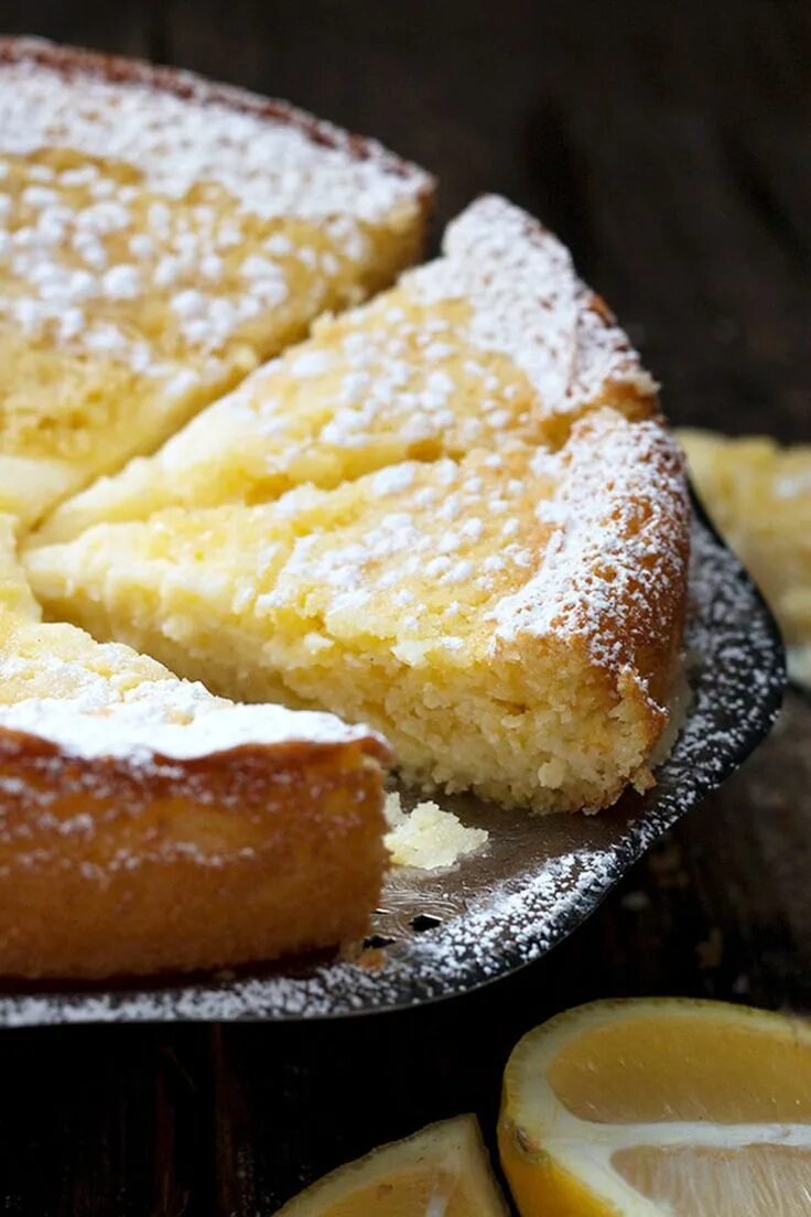 Пироги с лимоном с фото Lemon Cream Butter Cake - Seasons and Suppers Lemon dessert recipes, Lemon cake 