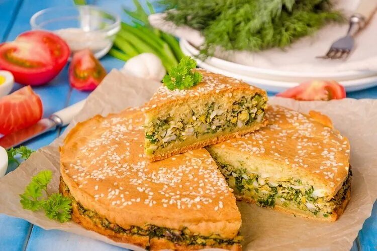 Пироги с луком и яйцом фото 15 отличных рецептов заливного пирога с луком и яйцом