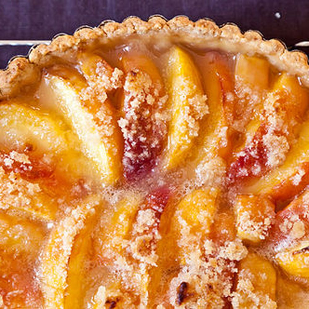 Пироги с персиками с фото Peach Tart Recipe Peach tart recipes, Tart recipes, Food 52