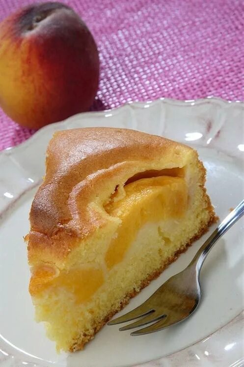 Пироги с персиками с фото Карамельно-персиковый пирог " Кулинарные рецепты