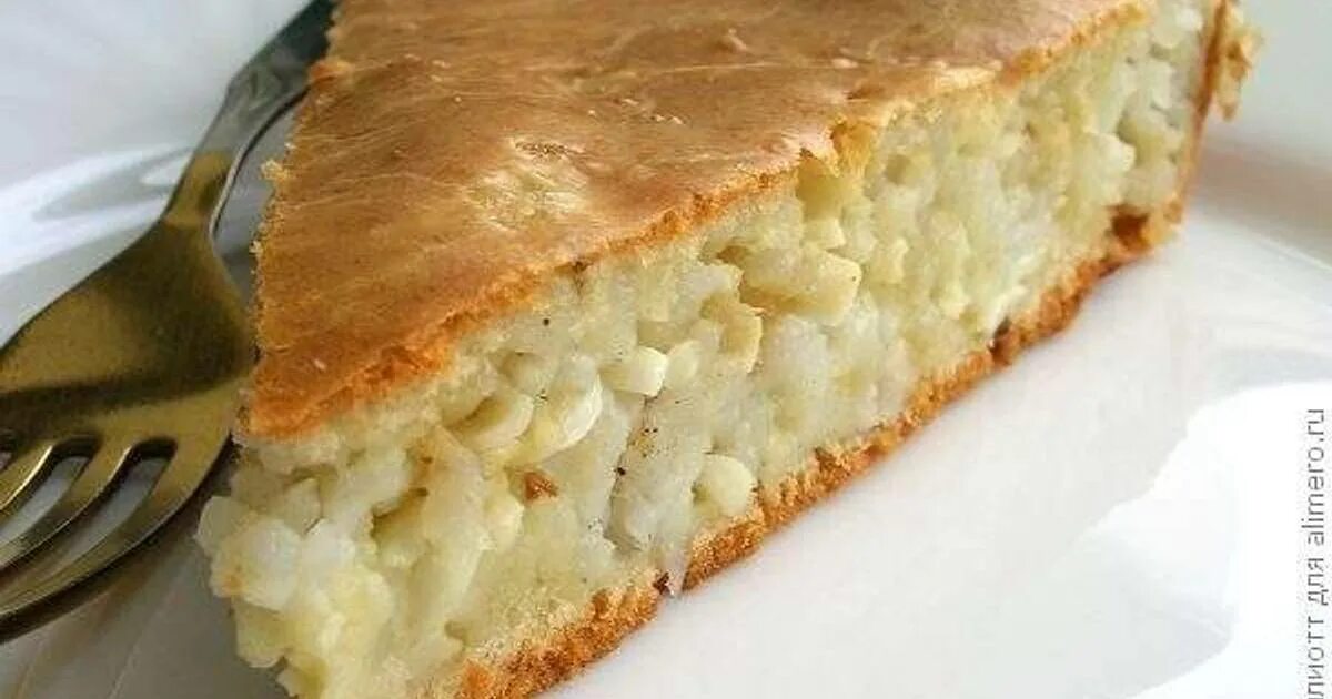 Пироги с рисом рецепты с фото Пирог с рисом и яйцом в духовке