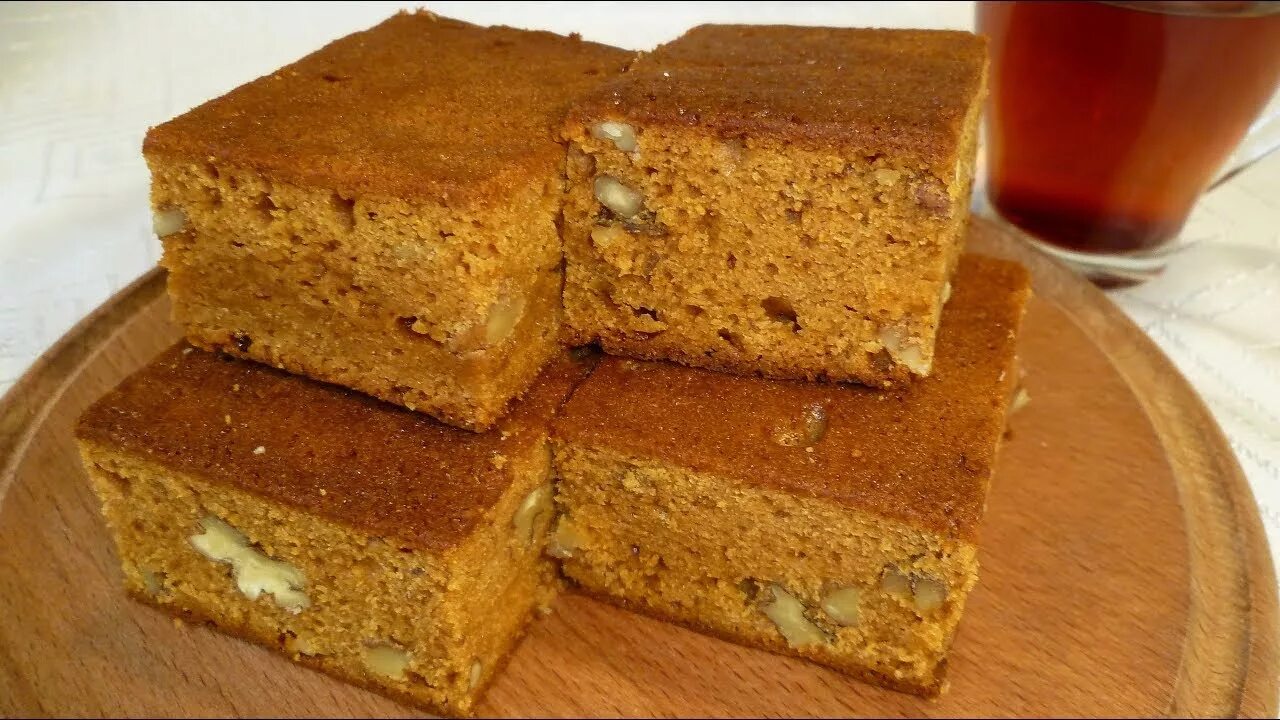 Пироги с сгущенкой рецепты с фото Карамельный пирог с орехами - YouTube