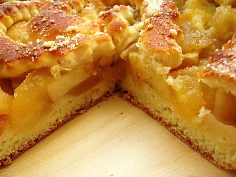 Пироги с яблоками рецепты с фото легкие Дрожжевой яблочный пирог рецепт с фото пошагово Make Eat