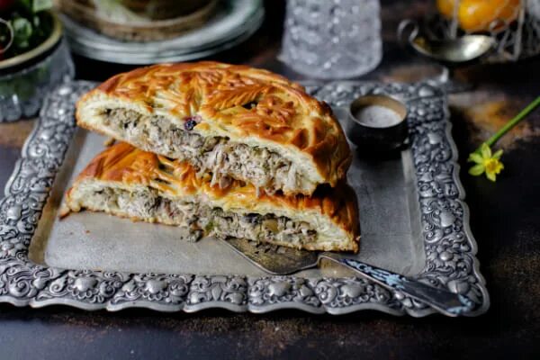 Пироги царские рецепты с фото Царский пирог с рябчиками и трюфелями