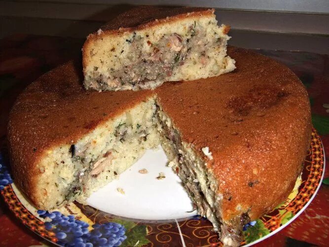 Пироги в мультиварке рецепты с фото Пирог с картофелем и рыбными консервами в мультиварке (667x500, 320Kb) Food, Des