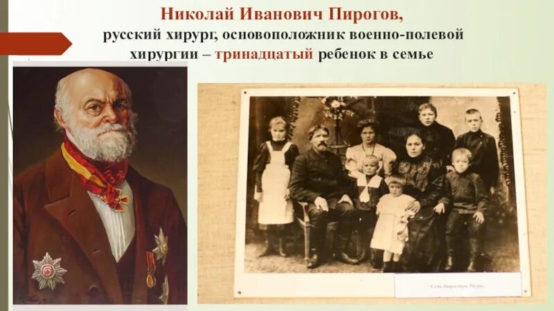 Пирогов в детстве фото Семья пироговых