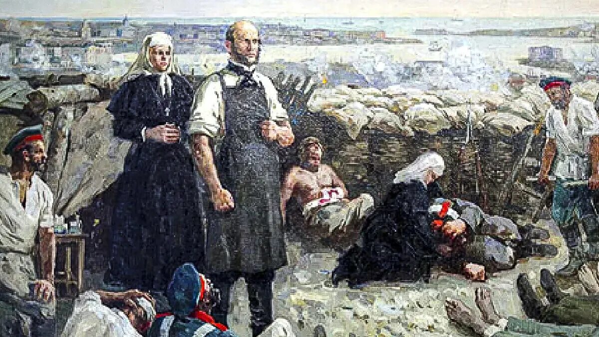 Пирогов врач фото Знаменитый русский хирург Николай Пирогов. Как он спасал раненных защитников Сев