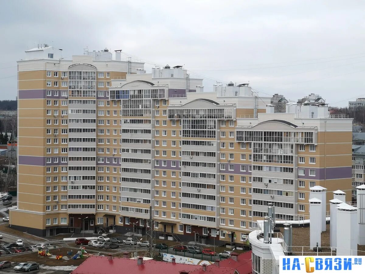 Пирогова 1 корпус 1 фото Весенний вид дома ул. Пирогова 1к6 в пасмурную погоду - март 2020-го