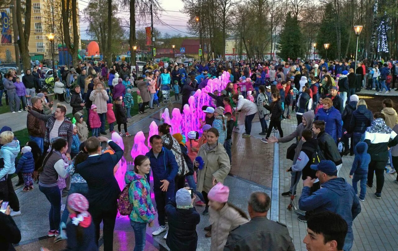 Пироговский мытищи фото Открытие фонтанов Пирогово - городской округ Мытищи - Фотографии города Мытищи и