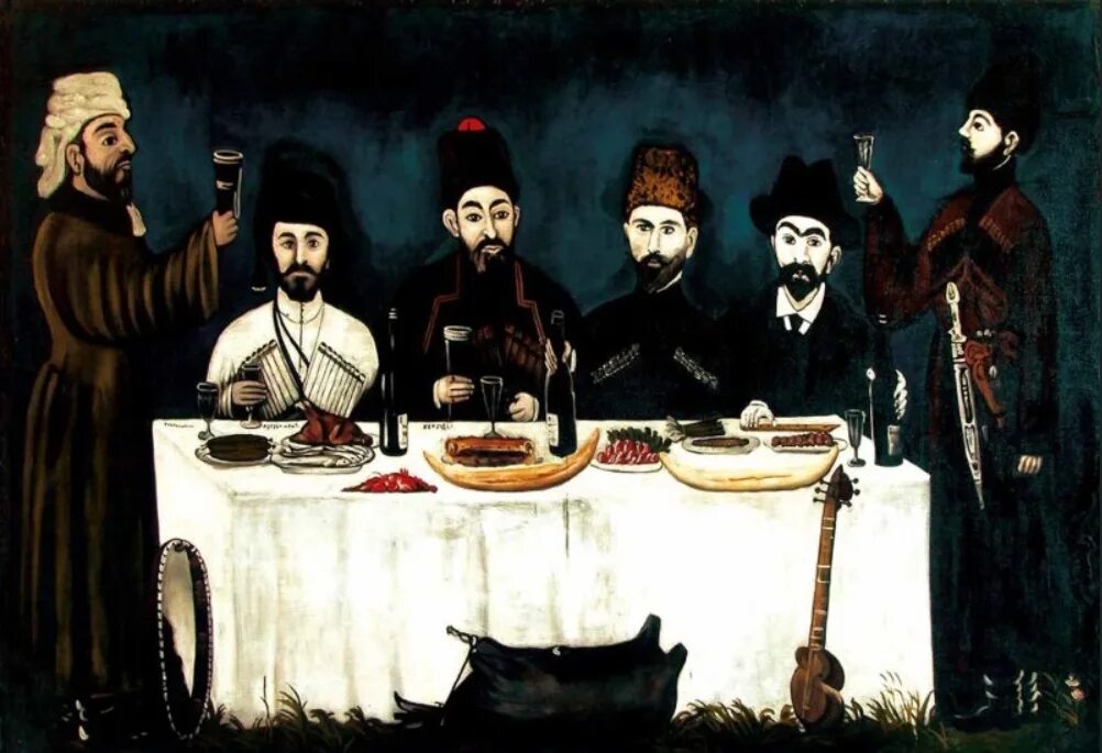 Пиросмани махачкала фото Файл:Пиросмани Пир.jpg - Википедия