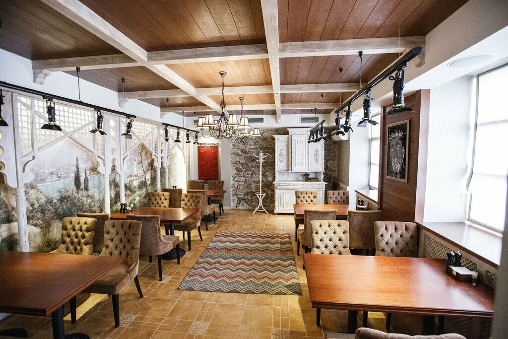 Пиросмани ул пушкина 3 махачкала фото Pirosmani, restaurant, Махачкала, улица Пушкина, 3 - Yandex Maps