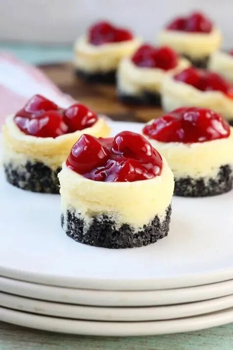 Пироженки рецепты с фото простые 10 популярных идей на тему "mini holiday cheesecakes" для вдохновения