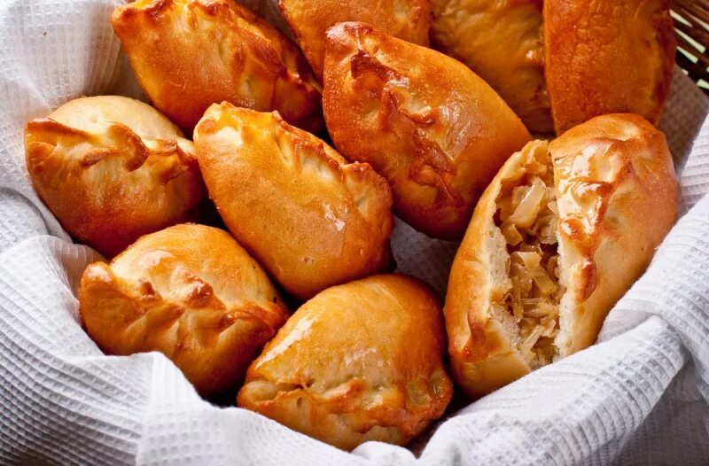 Пирожки картофельные с капустой фото Пирожки с капустой в духовке: рецепты с фото