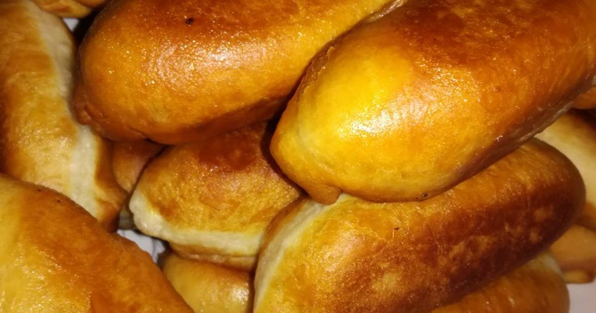 Пирожки на дрожжах на сковороде фото Пирожки на сковороде из дрожжевого теста - покроковий рецепт з фото. Автор рецеп