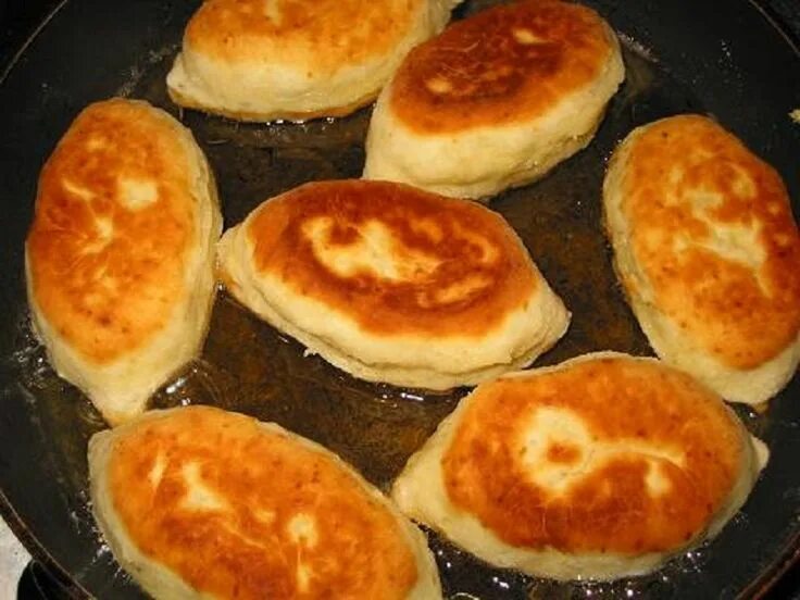 Пирожки на дрожжах на сковороде фото Мягкое, как подушка, тесто без дрожжей Receta Receta galletas de avena, Galletas