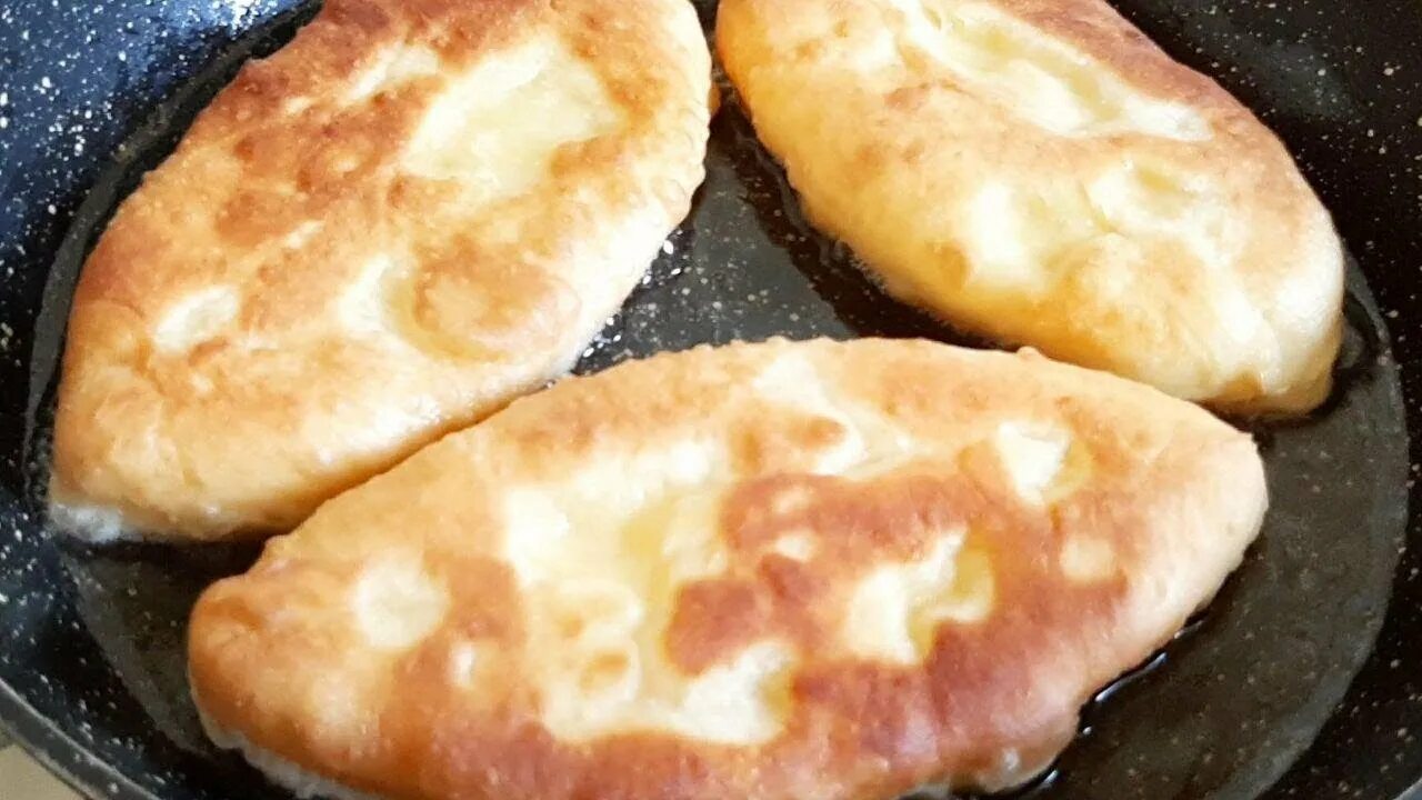 Пирожки на сковороде с фото пошагово ПИРОЖКИ как пух на кефире! Готовлю теперь только так! - YouTube