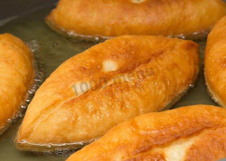 Пирожки на воде с фото Жареные пирожки на воде с дрожжами рецепт с фото - 1000.menu
