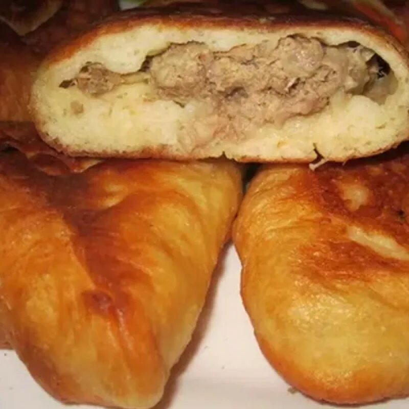 Пирожки с фаршем на сковороде фото Пирожки с вареным мясом - CoffeePapa.ru