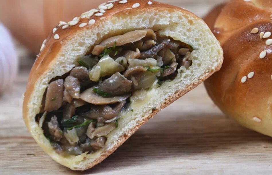 Пирожки с грибами фото Как приготовить пирожки с солеными грибами