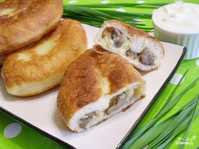 Пирожки с грибами рецепты с фото Пирожки постные с грибами - пошаговый рецепт с фото на Повар.ру