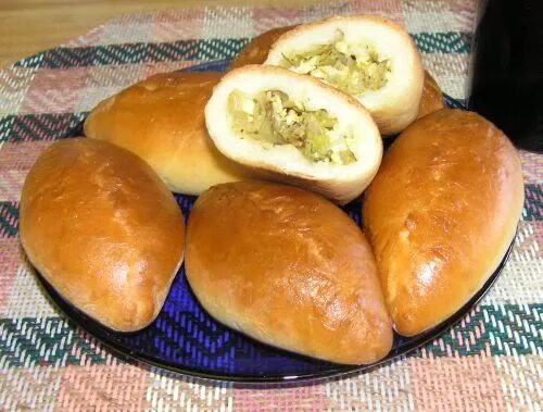 Пирожки с капустой домашнее фото Пирожки сдобн.с капустой, Сибирский Гурман, 80 г, (30) в Хабаровске . Замороженн