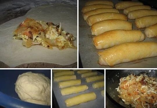 Пирожки с капустой пошагово с фото Супер-пирожки с капустой Идеи для блюд, Мини пироги, Настоящая еда