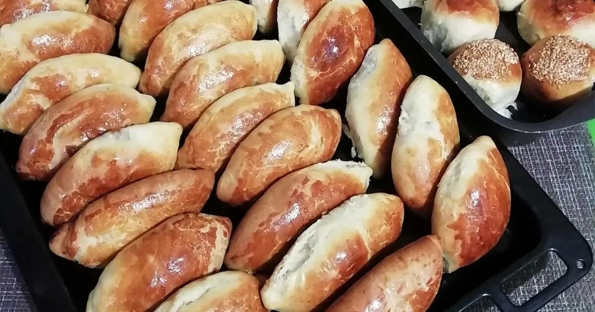 Пирожки с капустой в духовке фото Пирожки с капустой в духовке пошагово