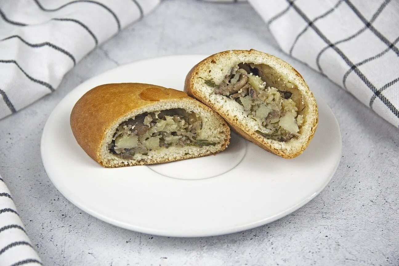 Пирожки с картошкой и грибами фото Пирог с мясом картошкой и грибами - 59 photo