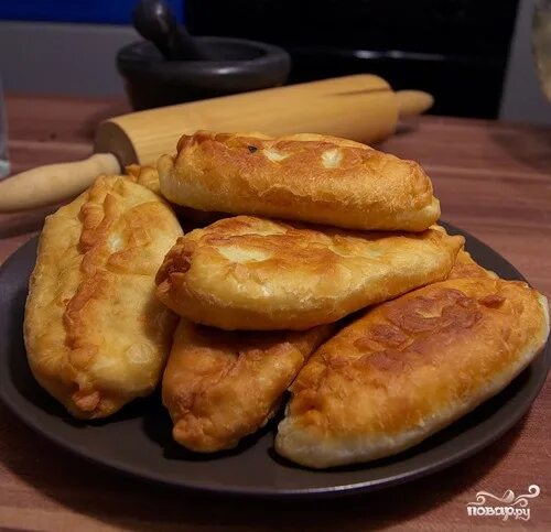 Пирожки с картошкой на сковороде фото Пирожки с картошкой на сковороде - рецепт с фото на Повар.ру