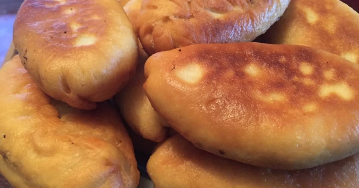 Пирожки с картошкой на сковороде фото Пирожки с ливером. #школа #садик #завтрак - покроковий рецепт з фото. Автор реце