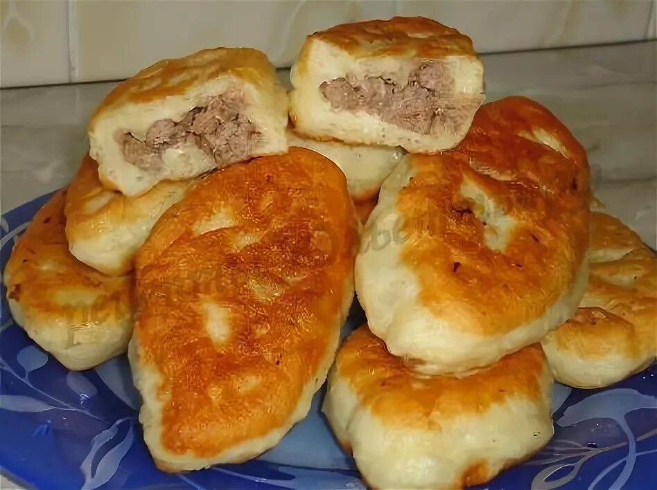 Пирожки с мясом фото жареные пирожки с мясом с фото Идеи для блюд, Еда, Кулинария