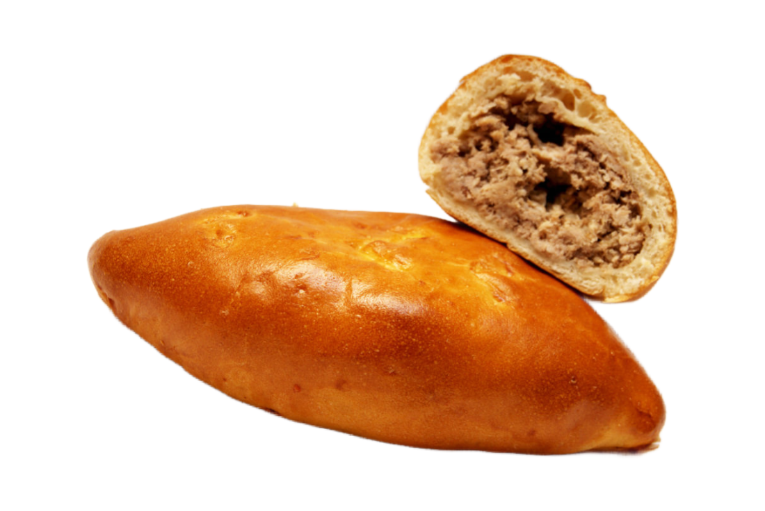 Пирожки с мясом фото Пирожок БУЛКА с мясом 70 г :: ПЕКАРНЯ БУЛКА :: ХЛЕБОБУЛОЧНЫЕ ИЗДЕЛИЯ