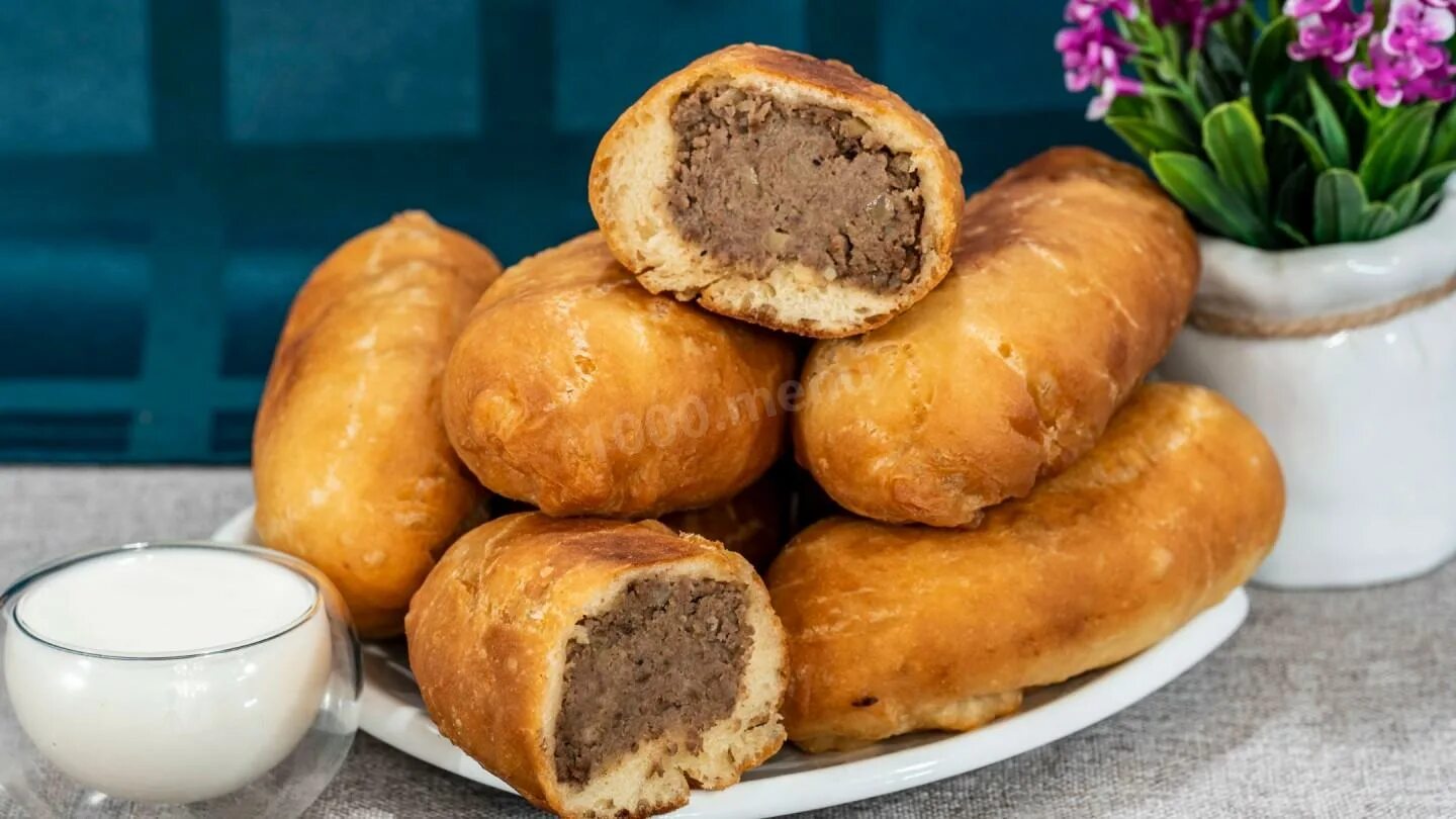 Пирожки с печенью пошагово с фото Жареные пирожки из теста на кефире с печенью и картошкой рецепт фото пошагово и 