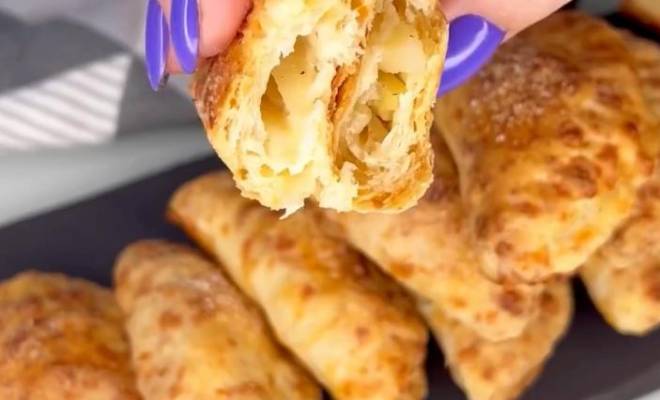 Пирожки с сыром фото Сырные пирожки с яблоками простой рецепт пошаговый
